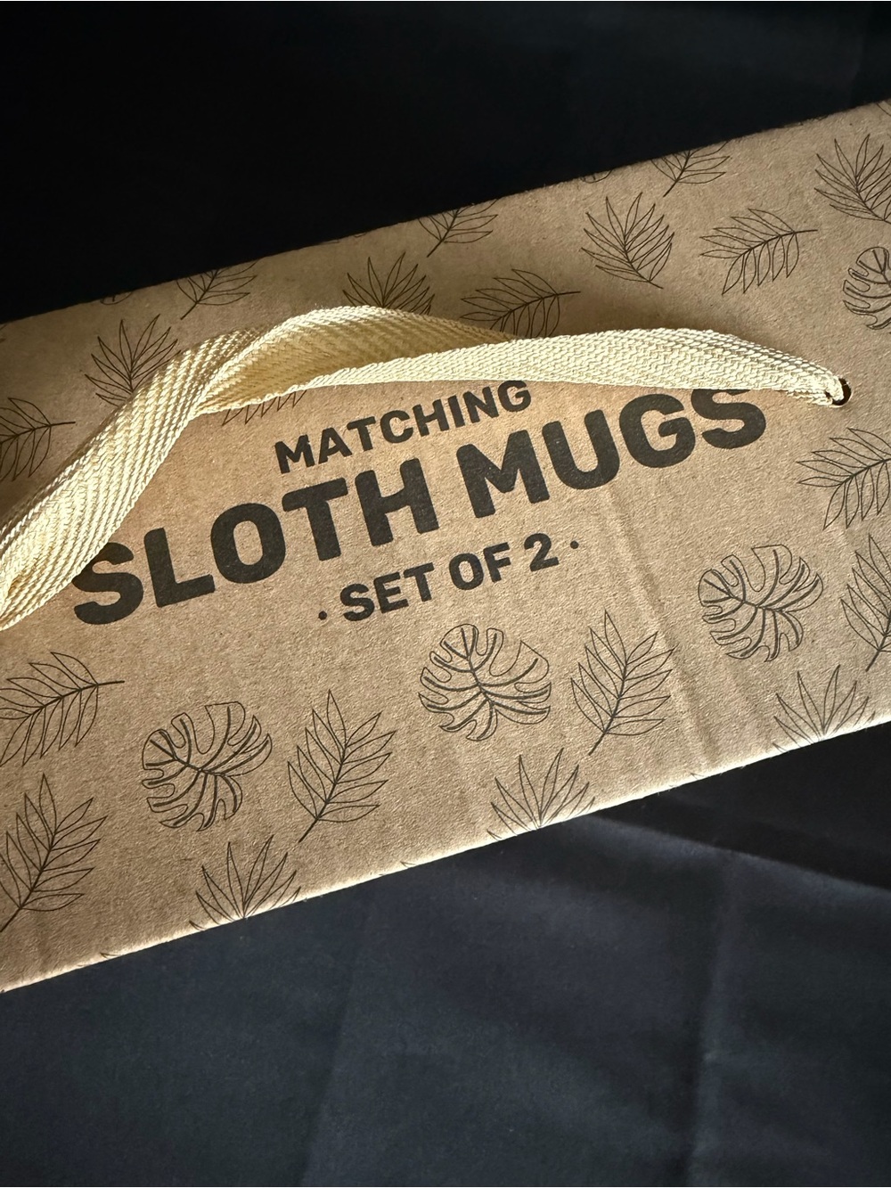 Sloth Mug Set “Mr. & Mrs. Sloffee”. NEW - Picture 4 of 4